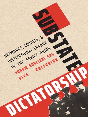 cover image of Substate Dictatorship